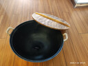 夏老大古法生铁锅铸铁炒锅古法无涂层物理不易粘炒锅圆底双耳炒菜锅46cm 实拍图