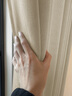 未来式卧室窗帘遮光2025新款挂钩式轨道窗帘客厅阳台隔热轻奢高端遮阳布 奶油色（99%遮光）(送挂钩） 【定制尺寸/穿孔款】联系客服 实拍图