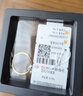 周六福黄18K金戒指女 简约彩金戒指指环生日礼物 KH016028 10号新年礼物 实拍图
