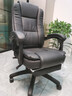 顾家家居人体工学电脑椅 牛皮 家用可躺办公椅午休舒适老板椅大角度后仰 实拍图