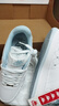 Kappa卡帕背靠背女鞋春季厚底小白鞋子女板鞋新款情侣鞋百搭休闲运动鞋 经典白/冰山蓝 36 实拍图