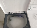 小鸭牌 洗+脱16公斤大容量半自动洗衣机双桶 双缸家用波轮脱水半全自动小型迷你带甩干 蓝光款（洗涤10公斤+脱水6公斤） 实拍图