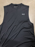 安德玛（UNDERARMOUR）Velocity Muscle男子干爽柔软训练运动背心1327972 黑色001 L 实拍图