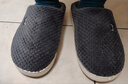 京东京造【厚底防滑】棉拖鞋男秋冬拖鞋室内居家毛拖保暖半包碳灰色42-43 实拍图