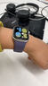 Apple/苹果 Watch S11 智能手表GPS+蜂窝款42毫米银色铝金属表壳雾紫色运动型表带S/M MF9G4CH/B 实拍图