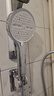 苏泊尔（SUPOR）增压淋浴花洒喷头家用多功能洗澡沐浴手持莲蓬头 畅淋 电镀花洒+1.5米防爆管（送支架） 实拍图