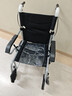 怡辉（YIHUI）轮椅小型轻便折叠老人专用出行年轻人骨折便携式残疾人旅行代步车 实拍图