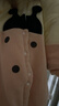 wua·wua婴儿衣服新生儿连体衣秋装秋冬季宝宝空调房睡衣婴幼儿爬服居家 粉色金龟子-棉衣 73cm （适合6-9月 体重14-18斤） 实拍图