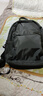 墨一斜挎包男士潮牌单肩包简约休闲旅行背包大学生户外运动潮流胸包 黑色加大款 实拍图