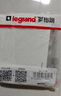 罗格朗（LEGRAND）开关插座 简悦系列陶瓷白色 86型墙壁插座 一位六类电脑网络插座 实拍图