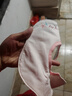 贝肽斯婴儿口水巾四季宝宝围嘴导湿速干纯棉防水围兜 粉熊3条装 28*26cm 实拍图