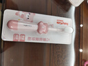 舒客宝贝儿童牙刷熊熊牙刷高密植毛小刷头软毛牙刷适合2-12岁粉色4支装 实拍图