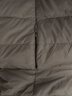 雪中飞秋冬新款男式轻薄羽绒服马甲基础男士短款羽绒秋马甲 火山灰|8193 2XL 185/104A 实拍图