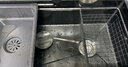 好太太家宝系列厨房水槽小米粒大单槽多功能洗碗洗菜一体盆304不锈钢洗菜池 75*45 【5.0加厚】纳米抗菌 实拍图
