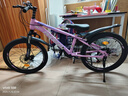 凤凰儿童山地自行车5-8-10-12-15-18岁女男孩减震变速22寸粉色礼物 实拍图