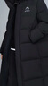 鸭鸭（YAYA）王一博同款冰壳系列户外极寒羽绒服男士新款长款情侣加厚女外套 青光黑色【现货速发】 S /165 实拍图