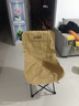 小魔【采销推荐】户外折叠椅靠背椅加高月亮椅露营折叠凳子便携躺椅 实拍图