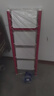 杜邦（DU PONT）梯子家用人字梯折叠梯多功能凳登高台阶小步梯【东方红】四步 实拍图