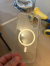 倍思【冰透磁吸|高透无白点|发黄秒退】适用iphone17手机壳苹果17保护套原装磁吸镜头全包透明气囊防摔 实拍图