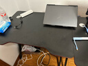 奥伦福特  电脑桌台式家用电竞游戏桌办公书桌简约书房写字桌子 碳纤维纹路单桌-80*60 升级款电竞桌 实拍图
