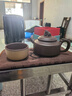繁谷 宜兴紫砂壶国工蒋静明纯全手工原矿老紫泥泡茶壶家用功夫喝茶具 御龙天下 390ml 实拍图
