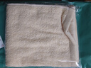 新疆棉毛巾吸水面巾洗脸毛巾成人毛巾洗脸巾洗澡巾棉毛巾 米黄 1条 实拍图