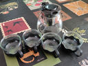 【京东物流】茶壶套装整套茶具大容量玻璃茶杯带滤网耐高温泡茶具 1000ML一壶+四杯套装【无茶盘】 实拍图