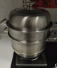 美厨（maxcook）蒸锅 304不锈钢30CM三层蒸锅 加厚复底汤锅 燃气电磁炉通用 实拍图