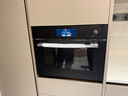 德普凯信德普TD55PRO无缝内胆蒸烤一体机一体拉伸全陶瓷内胆蒸烤箱APP智控自动烹饪高清彩屏蒸烤炸炖一体机 【无缝胆】【蒸烤同烹】磨砂黑TD55M1SPLUS 实拍图