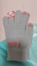 雪茜曼手套女冬季防寒保暖女生手套加厚加绒毛线手套防风可爱触屏手套 实拍图