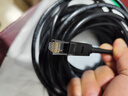 绿联六类网线 15米千兆高速网络宽带线 6类家用电脑笔记本路由器监控线 CAT6八芯成品跳线黑色20165 实拍图