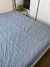 博洋家纺100%新疆棉花床垫床褥子全棉可水洗垫被 韶华蓝150*200cm 实拍图