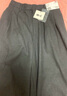 优衣库合作款/女装打褶裙裤/高腰休闲裤裤子479698 08 深灰色 S /155/64A 实拍图