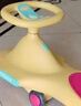 babycare扭扭车防侧翻儿童溜溜车摇摇车宝宝滑行玩具车3-6岁 洛克黄音乐款 实拍图