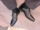 REGAL丽格T29B商务正装鞋三接头皮鞋牛津皮鞋男士皮鞋婚鞋固特异皮鞋男 BJP(黑色) 37 实拍图