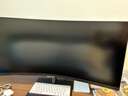 三星（SAMSUNG）34英寸 S65UC 2K 100Hz 90W USB-C KVM  曲面 带鱼屏 HDR 内置音箱 办公 显示器  LS34C650UACXXF 实拍图