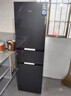海尔（Haier）冰箱218L三门玻璃面板新一级能效双变频三开门风冷黑金净化软冷冻家用冰箱大容量BCD-218WGHC3E9YS 实拍图