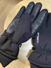 战术鸟(3M)新雪丽棉男士冬季保暖手套骑行防寒防水大码触屏 黑色 实拍图