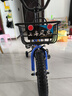 凤凰（Phoenix）儿童自行车宝宝脚踏车儿童折叠自行车3-8岁童车  陆寻 蓝色 14寸 实拍图