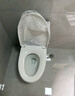 九牧（JOMOO）马桶 家用虹吸式马桶大冲力节水坐便器 防臭瞬冲 易洁抗菌马桶 易洁无棱-双旋暴风冲11396-305坑 实拍图
