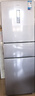 美的（Midea）三门249家用电冰箱小型三开门无霜变频一级能效多门宿舍租房以旧换新小冰箱MR-249WTPE国家补贴 实拍图