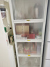 帅仕（shuaishi）厨房用具置物架落地餐边橱柜冰箱夹缝收纳碗柜微波炉烤箱储物柜子 白【整柜加高】5层60长42深-加深款 实拍图