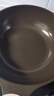 炊大皇钛盾炒锅 麦饭石色不粘锅多功能少油烟炒菜锅平底锅28cm 实拍图