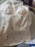 Mom Jane哺乳背心吊带纯棉孕妇装春秋款打底衫内搭喂奶月子服内衣免穿文胸 粉印樱桃（莫代尔棉-可拆罩杯） L(建议体重95-115斤) 实拍图