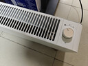 美的（Midea）石墨烯踢脚线取暖器家用电暖器浴室防水移动地暖气片大面积取暖神器全屋升温卧室 店长推荐款【石墨烯速热 居浴两用】机械式 踢脚线取暖器 实拍图