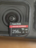 闪迪（SanDisk）256GB TF(MicroSD Express)内存卡 读880MB/s 写650MB/s 适配运动相机无人机 Switch2游戏机存储卡 实拍图