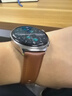 品胜适用华为手表表带Watch5/4/3/GT6/5/Pro/4/3/2真皮表带22mm时尚舒适商务皮革腕带46mm表盘浅棕色 实拍图