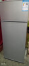 新飞冰箱小型租房用 一级能效冷 藏冷冻两用1-2人家用小冰箱 出租房双门电冰箱办公室两门 86A138LS 银色一级能效【高性价比】 实拍图
