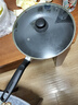 苏泊尔（SUPOR） 平底锅不粘锅家用小煎锅煎蛋饼牛排煎锅厨房锅 28CM明火专用【带盖】 28cm 实拍图