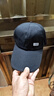 【热巴同款】加大棒球帽帽子男女大头围显脸小春夏字母百搭棒球帽 侧标-黑色 实拍图